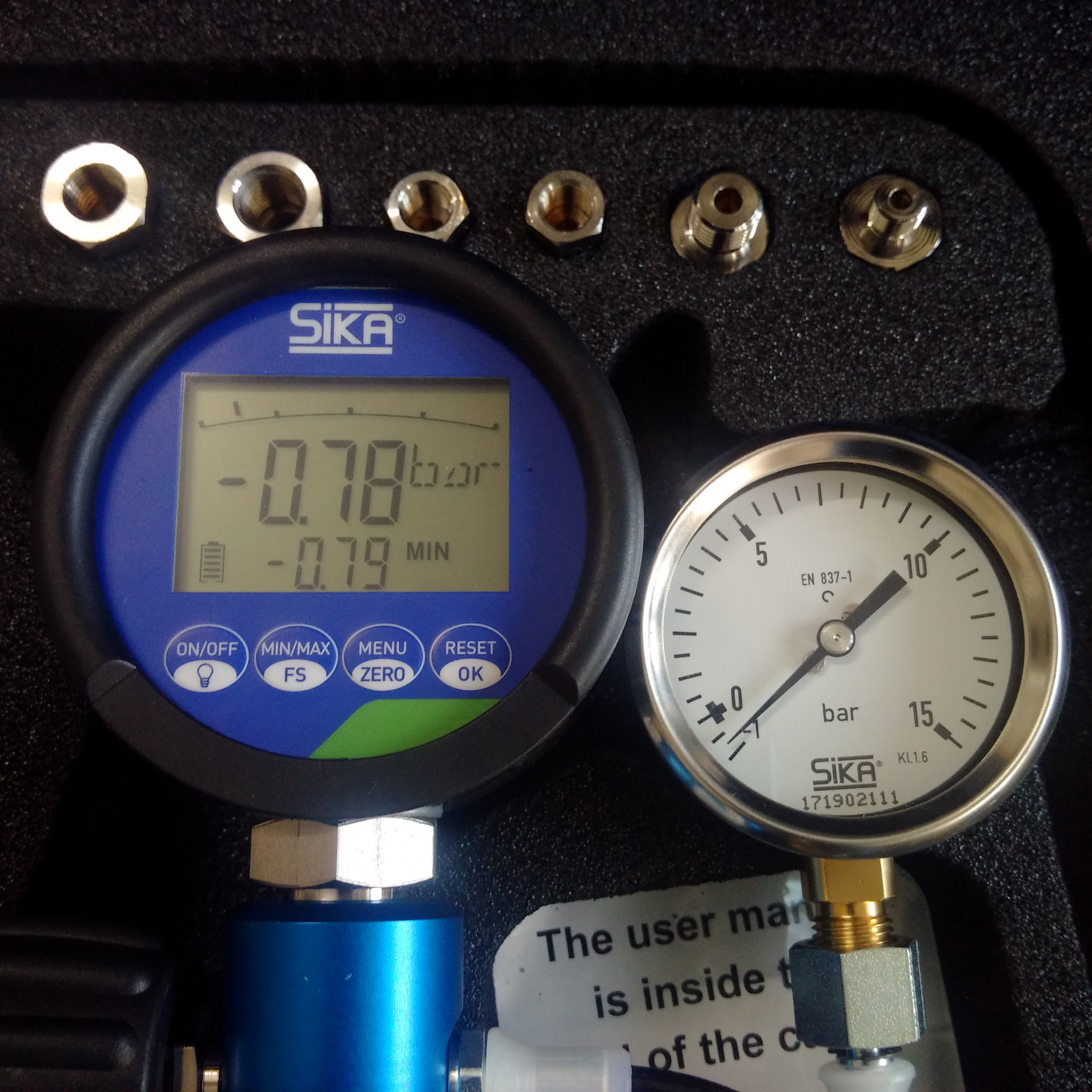 Sika - Digital pressure gauge Type E2 - All Measure